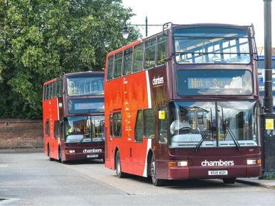 Chambers Buses at Sudbury Bus Station
